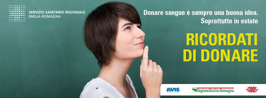 Campagna regionale donazione sangue