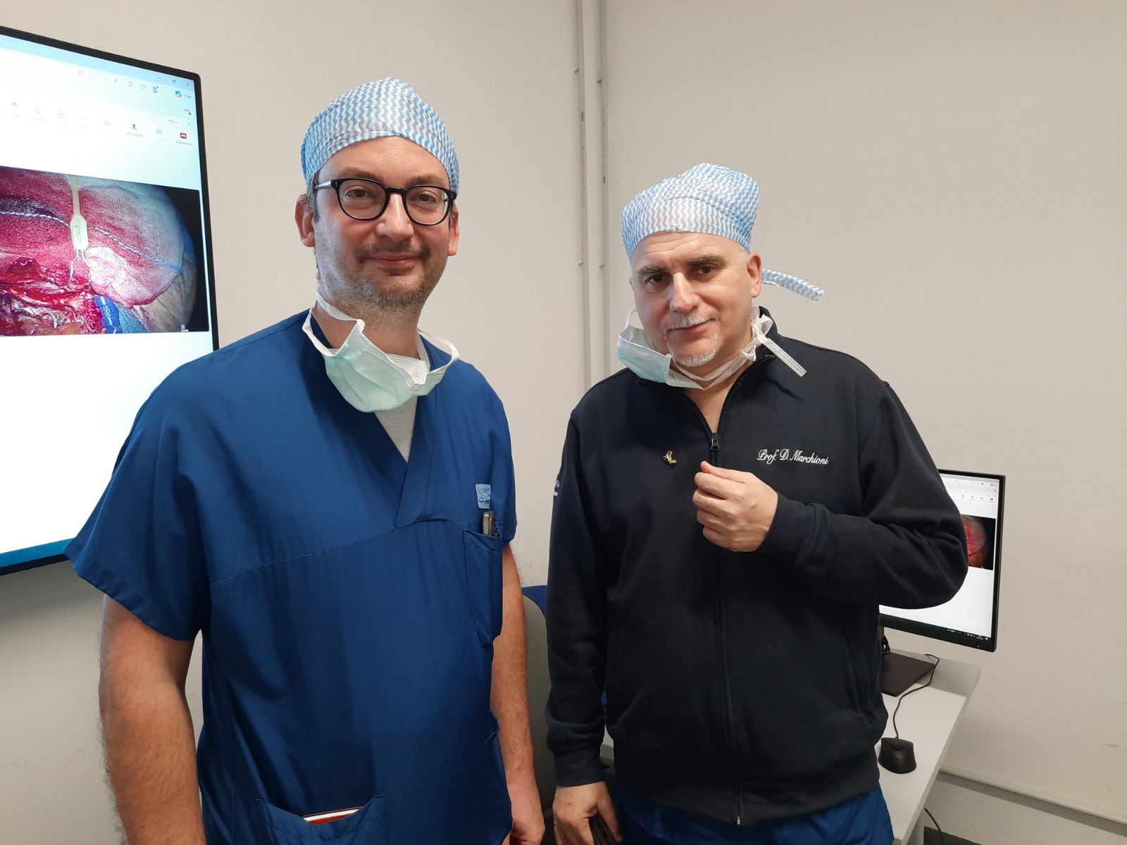 I Professori Daniele Marchioni e Davide Soloperto