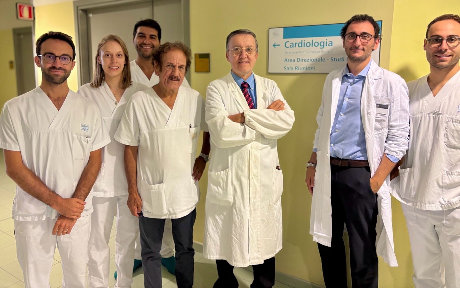 L'equipe di Cardiologia del Policlinico di Modena diretta dal Professor Giuseppe Boriani