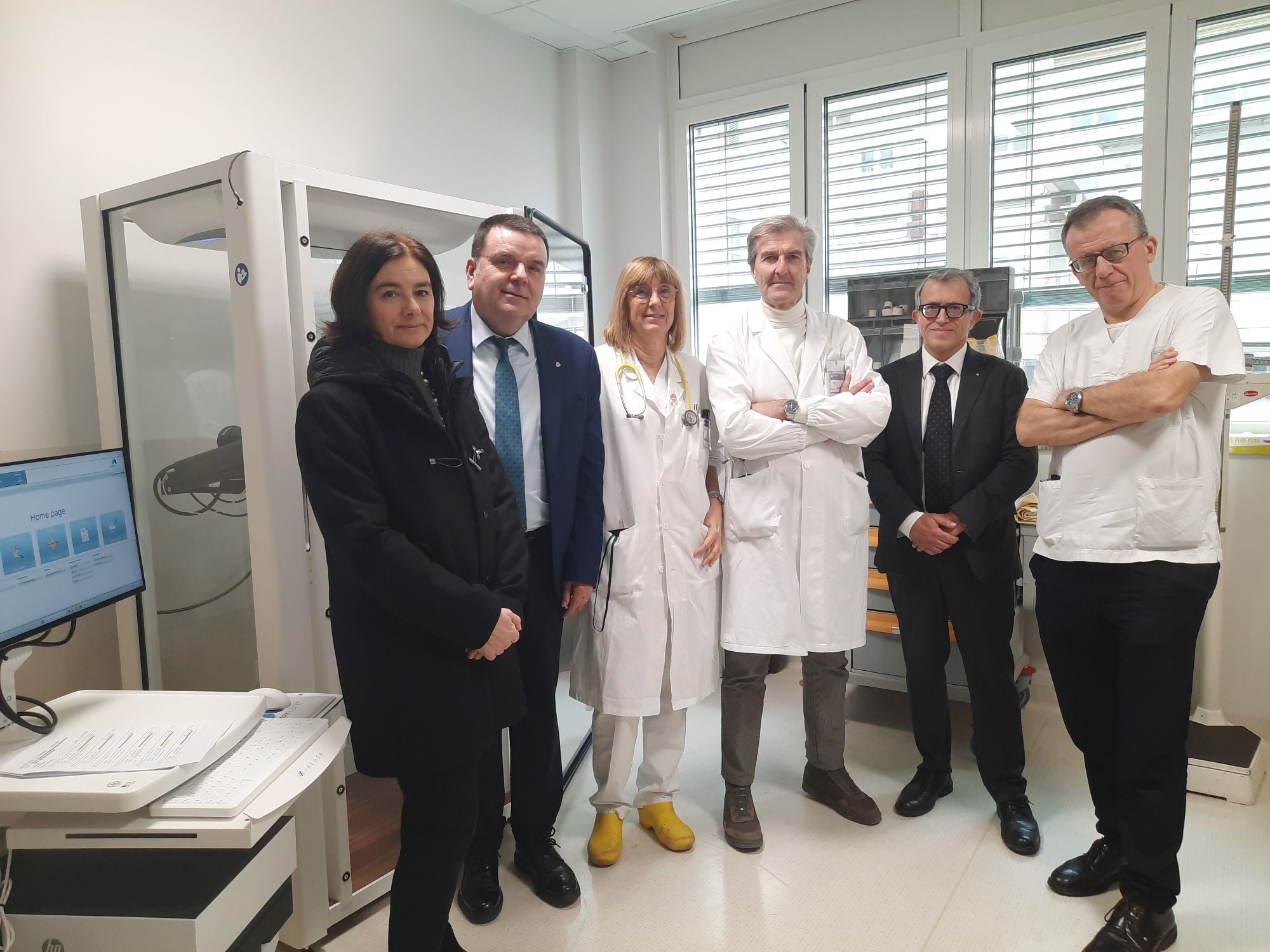 La consegna della donazione