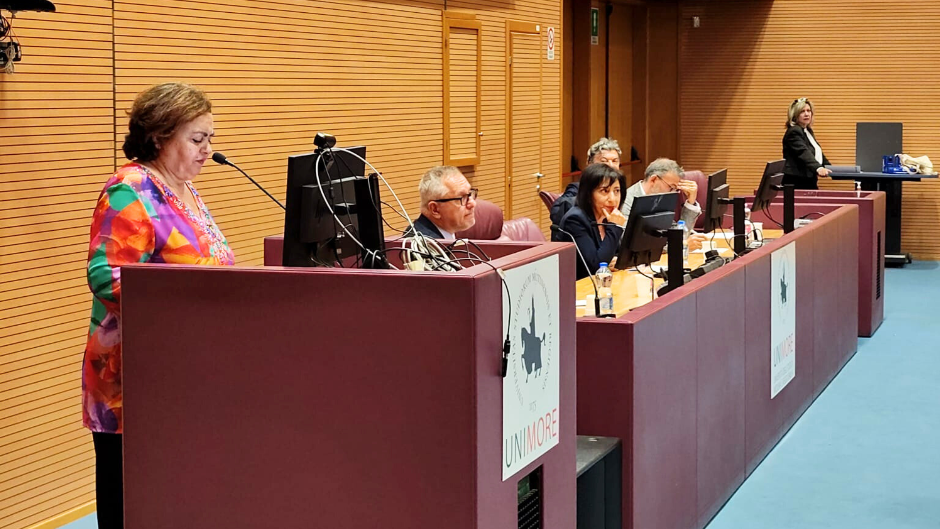 La Direttrice Assistenziale AOU di Modena, Anna Rita Garzia, ha aperto il convegno