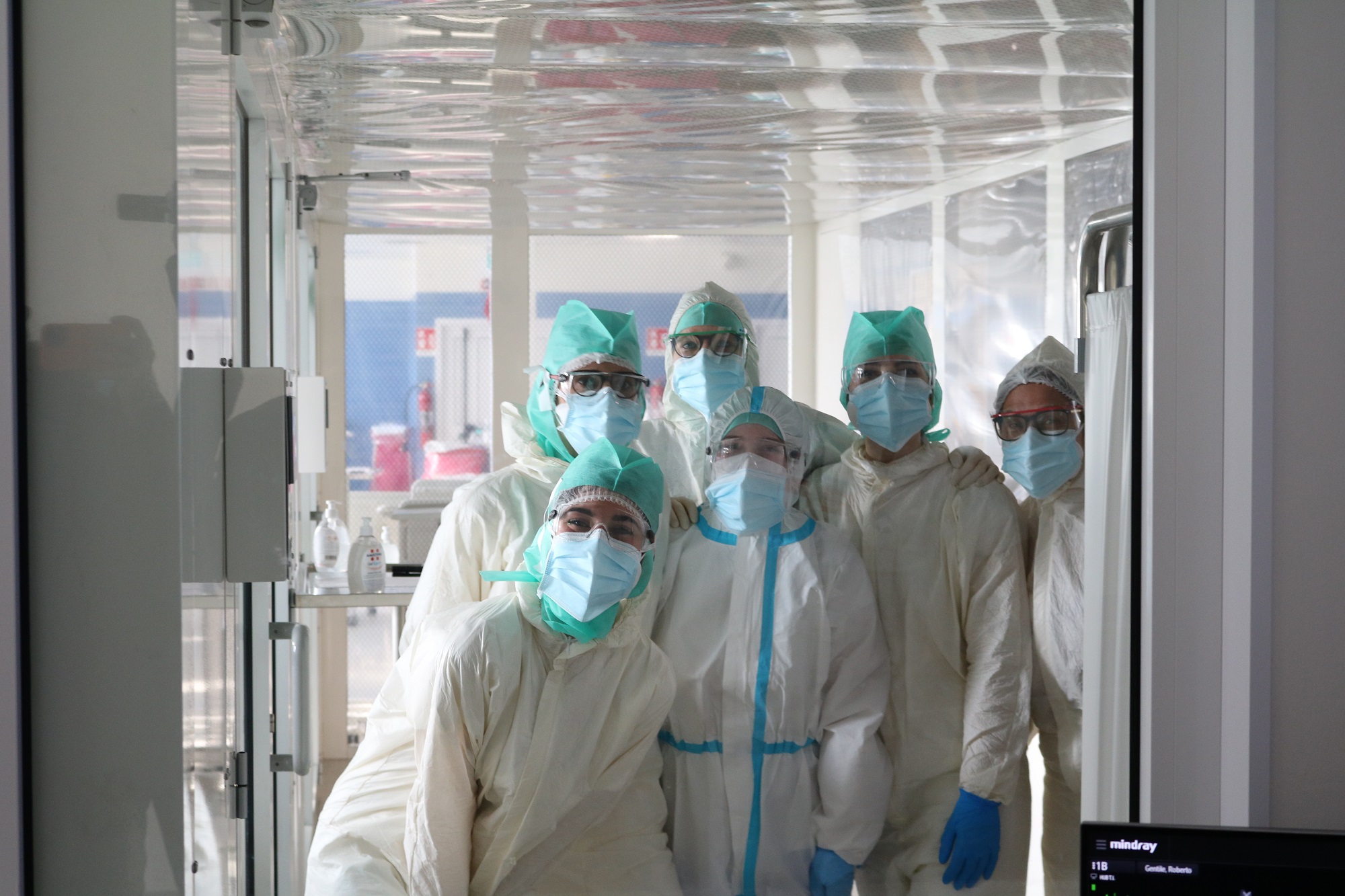 Completato il secondo modulo dell'Hub di Terapia Intensiva al