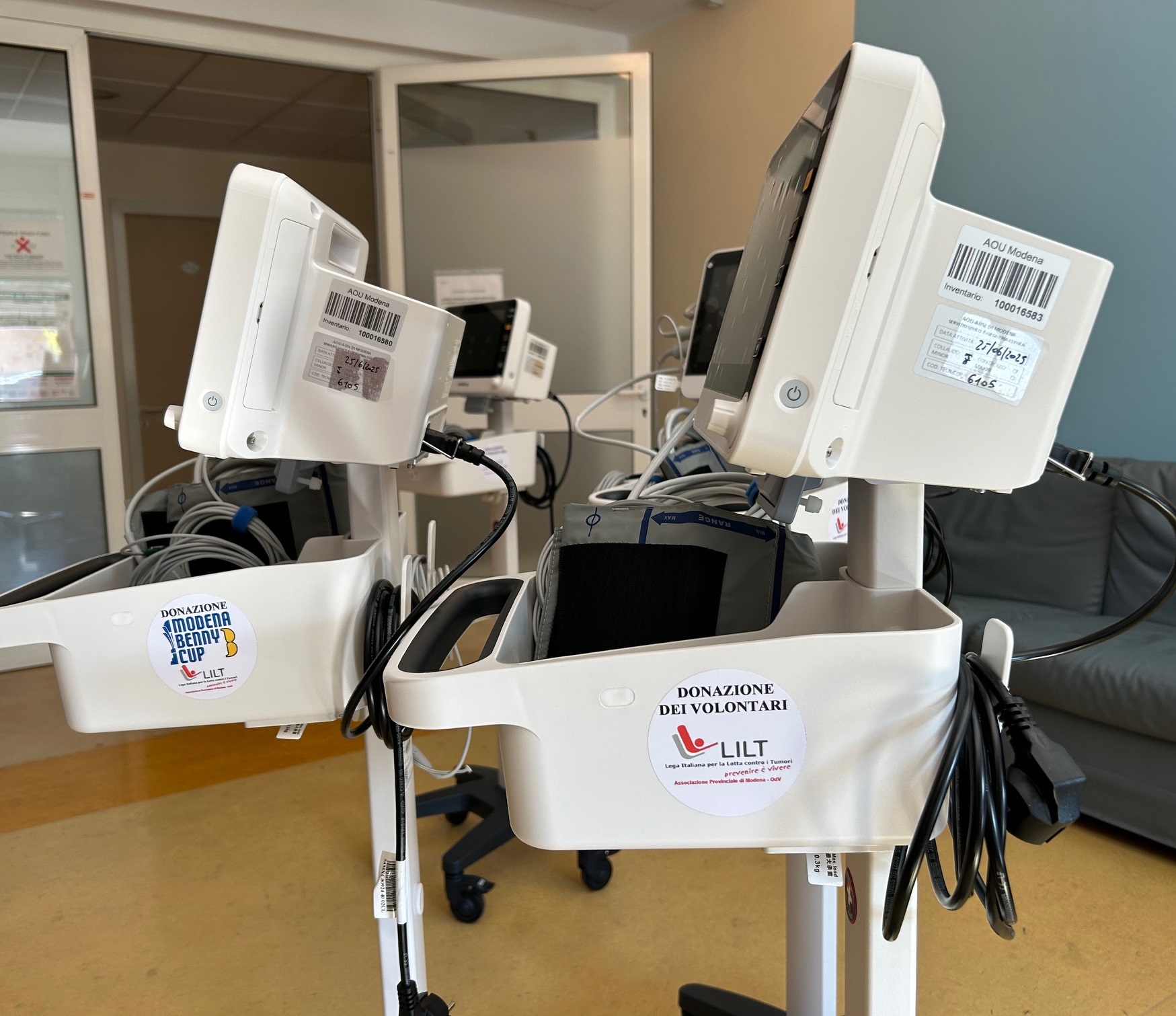 Una donazione della Lilt per potenziare il Centro Oncologico Modenese