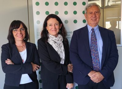 Da sinistra Davolio, Bacchi, Longo