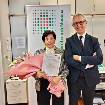 Luca Baldino e Hilda Paguni