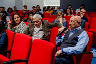 La sala vecchiati gremita