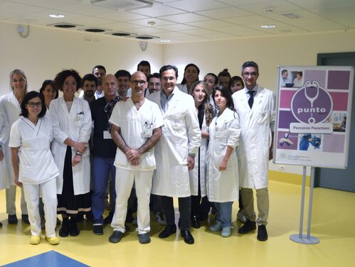 Il team del Punto Pancreas