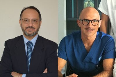 Filippo Schepis, a sinistra e Cristian Caporali