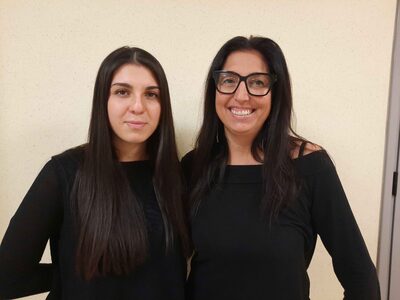 Federica Biondi, a sinistra, e Alessandra Dallari