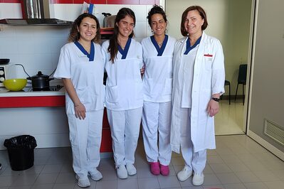 Da sinistra Alexia Lucifero, Elena Merighi, Ottavia Bergamini, Paola Cavallini