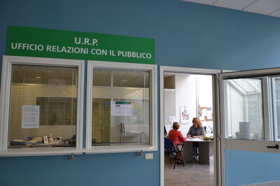 La sede dell'URP a Baggiovara