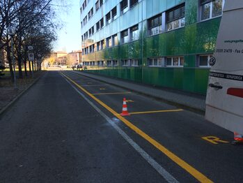 Lavori di riqualificazione al Policlinico