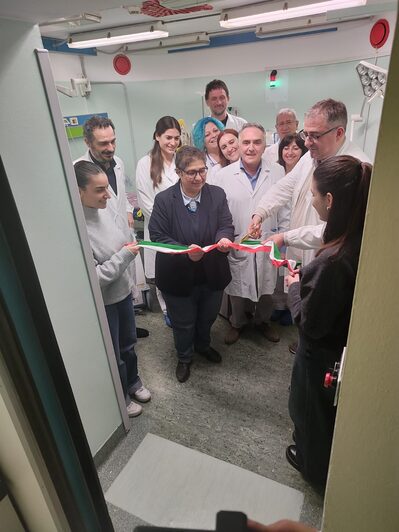 L'inaugurazione della brachiterapia del Policlinico di Modena