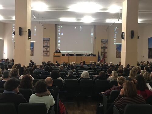 Un momento dell'assemblea