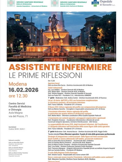 La locandina del convegno