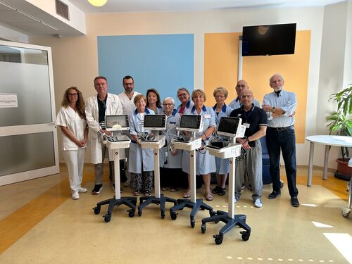 I donatori con i sanitari