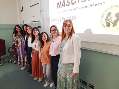 Alcune delle ostetriche promotrici del progetto