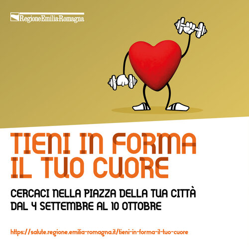 “Tieni in forma il tuo cuore”: sabato 25 settembre la Clinica Mobile della Regione Emilia – Romagna approda a Modena. Venerdì 24 alle 18 diretta Facebook con i cardiologi 