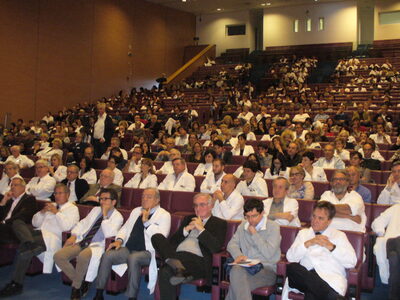 L'Aula Magna gremita