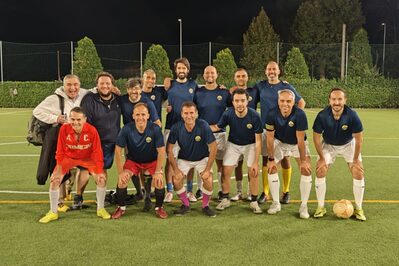 La squadra dell'Associazione Stampa Modenese