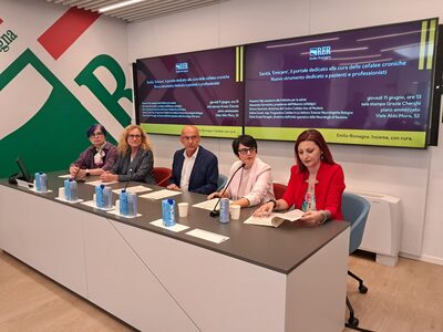 Da sinistra: Piscaglia, Cevoli, Fabi, Guerzoni e Sorrentino