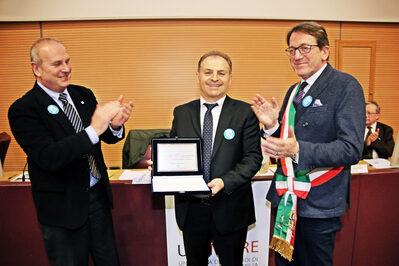 Ivan Trenti, Giorgio Amadessi, Gian Carlo Muzzarelli, 