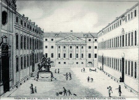 Ospedale Sant’Agostino in una raffigurazione storica