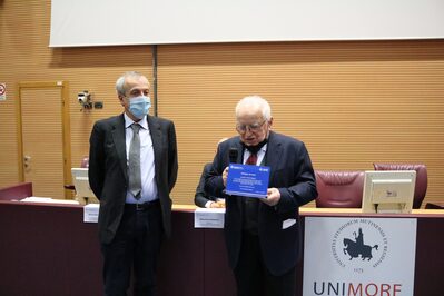 La Premiazione a Vittorio Silingardi