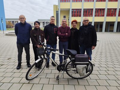 La presentazione alla stampa del progetto Bike to Work