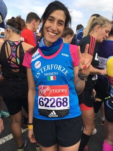 Alessia alla Maratona di Londra
