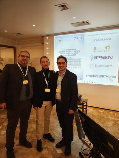 Alessio Bruni, Stefano Arcangeli ed Ercole Mazzeo