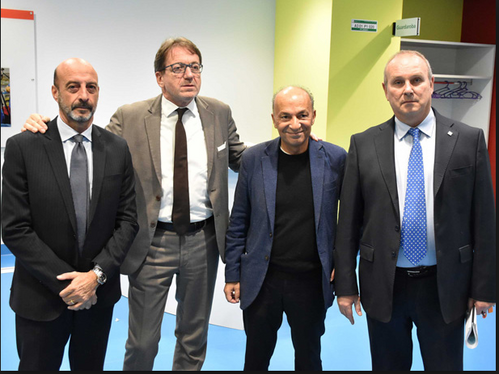 Massimo Annicchiarico, Gian Carlo Muzzarelli, Sergio Venturi, Ivan Trenti