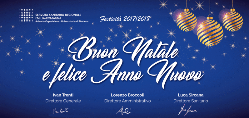 Buon Natale e Felice anno nuovo